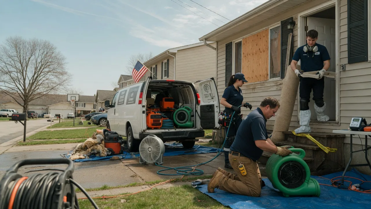 Water Damage Restoration in Plainville, KS near me